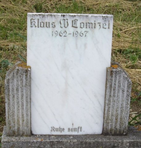 Komisel Klaus 1962-1967 Grabstein